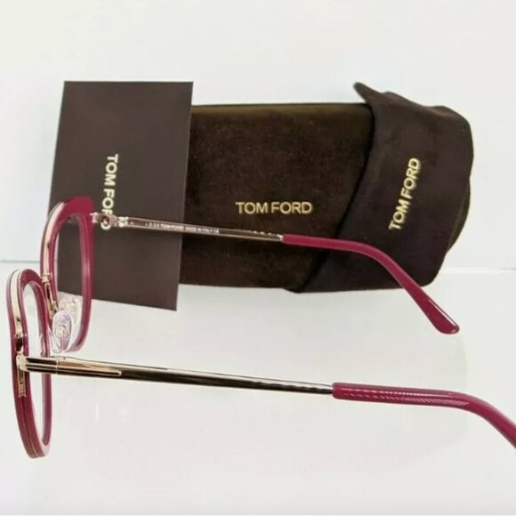 Tom Ford Red Authentic 53mm Eyeglasses - Picture 4 of 5